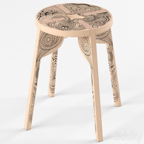 Tattoo stool by Zanat