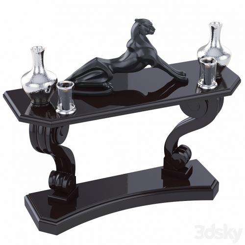 Ralph Lauren mayfair scroll console Eichholtz Cheetah