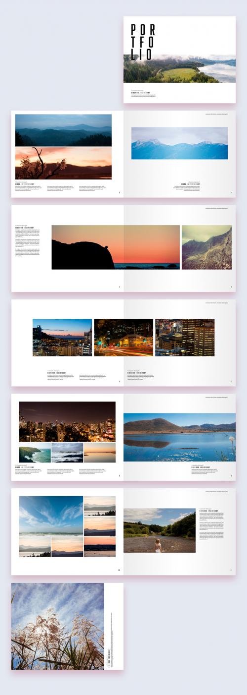 Minimalist Photography Portfolio Layout - 264655135