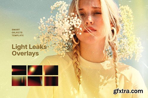 Light Leaks Overlays Template FPGWN88