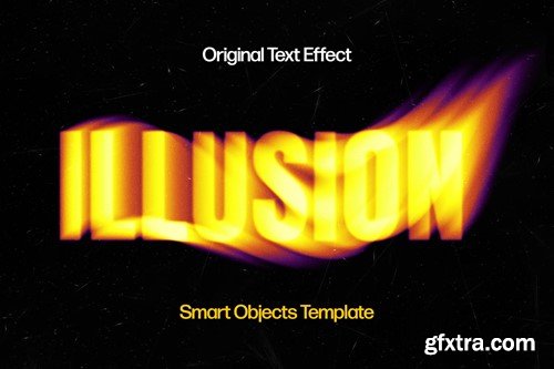 Melting Illusion Text Effect VPC3NU8
