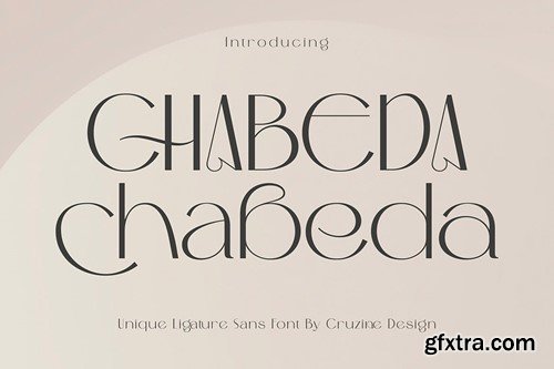 Chabeda Modern Sans Font XBRVYJZ