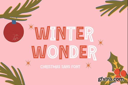 Winter Wonder - Christmas Sans Font TVCS43G