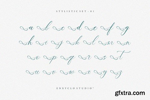 NCL Belonit Wendystaq - Elegant Script Font P8UA863