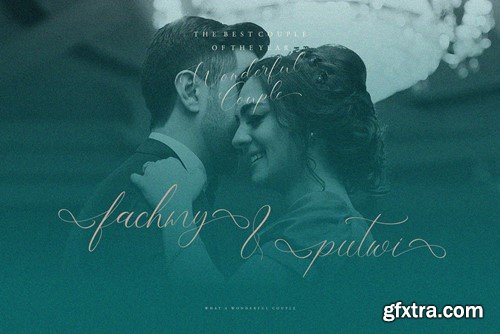 NCL Belonit Wendystaq - Elegant Script Font P8UA863