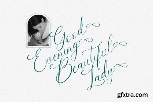 NCL Belonit Wendystaq - Elegant Script Font P8UA863