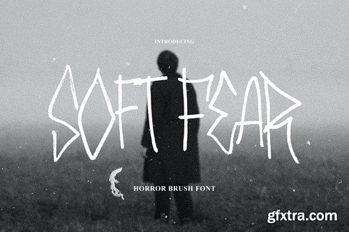 Soft Fear - Horror Brush Font P9NB5SD