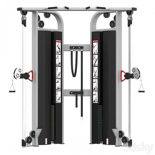 Star Trac INSTINCT DUAL ADJUSTABLE PULLEY