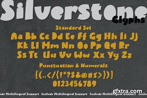 Silverstone | Display Font D977N2L