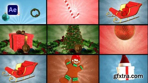 Videohive Christmas Unique Transitions 49286210