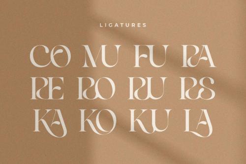 Life Sugar - Unique Luxury Serif Font