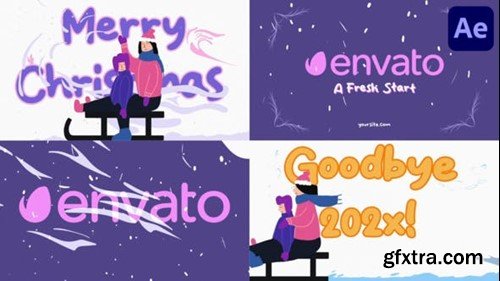 Videohive Christmas Logo for After Effects 49302946