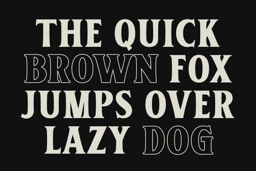 Helvers a Strong Bold Serif Font