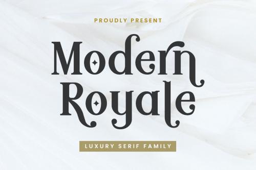 Modern Royale - Serif Font