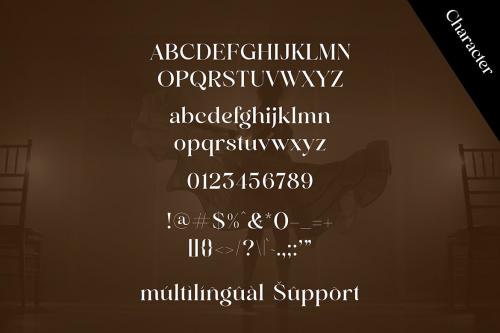 The Meliput - Serif Font