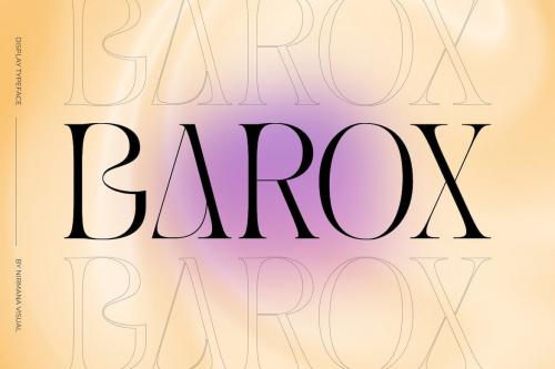 Barox - Modern Font