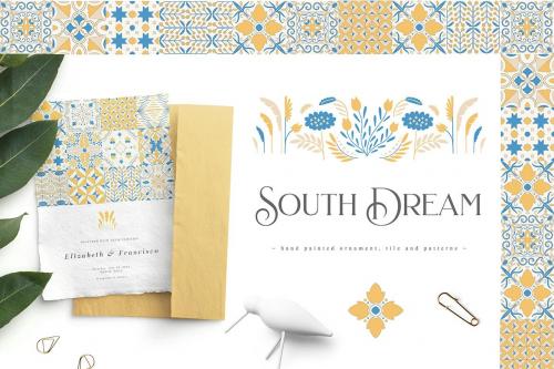 South Dream Collection Tiles Ornament Patterns