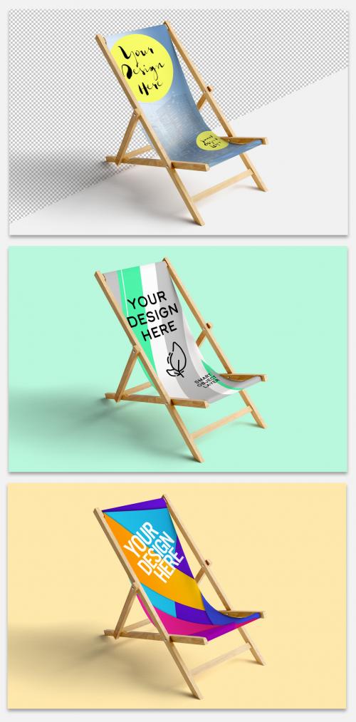 Mockup of a Sun Lounge Chair - 267847164