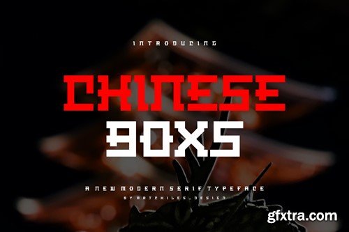 Chinese Boxs - Font YG2DUWA