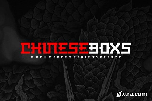 Chinese Boxs - Font YG2DUWA