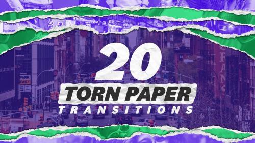 ArtList - Torn Paper Transitions - 124242