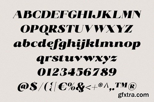 Radiant Charisma - Elegant Serif Family SXKEDQF