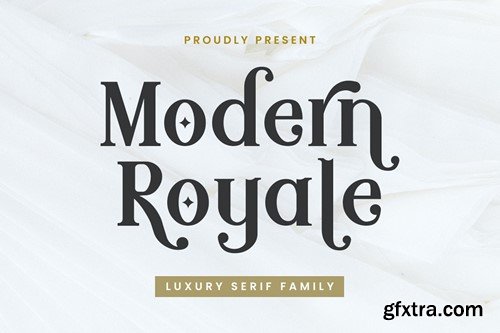 Modern Royale - Serif Font CDF6FK5