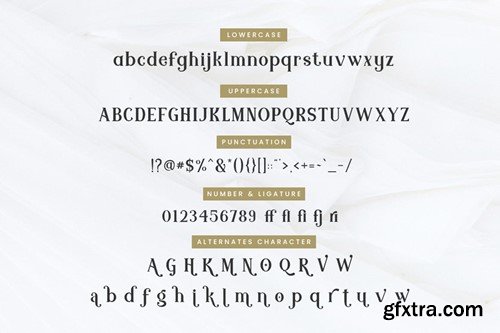 Modern Royale - Serif Font CDF6FK5