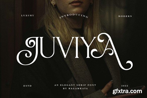 Juviya - Elegant Serif Typeface 5968KG2