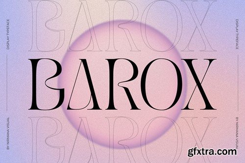 Barox - Modern Font 99MSM4R