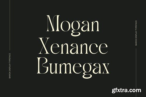 Barox - Modern Font 99MSM4R