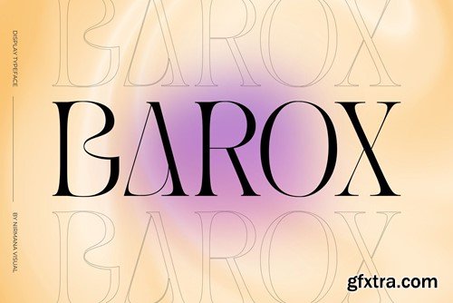 Barox - Modern Font 99MSM4R