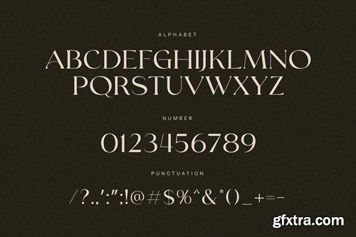 Grayson Elegant Serif Font Typeface VMPPUN5