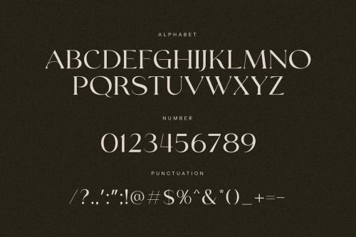 Grayson Elegant Serif Font Typeface