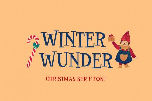 Winter Wunder - Christmas Serif Font