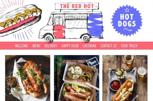 Food Truck Illustrations Drinks Fast Food