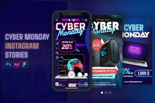 Cyber Monday Instagram &amp; Facebook Story