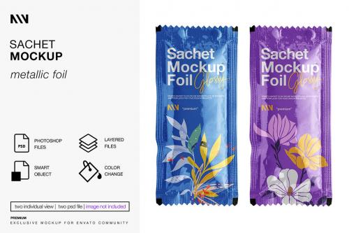 Sachet Mockup