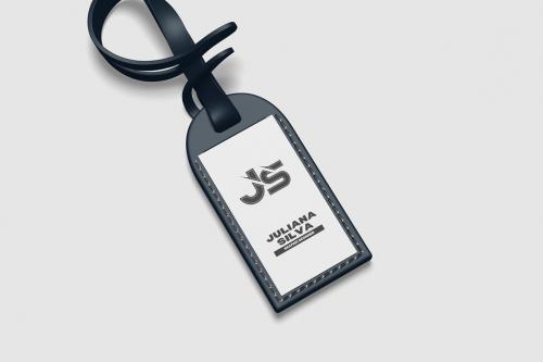 ID tag Mockup