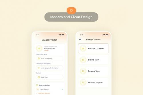 Cutiz - Create a Project App UI