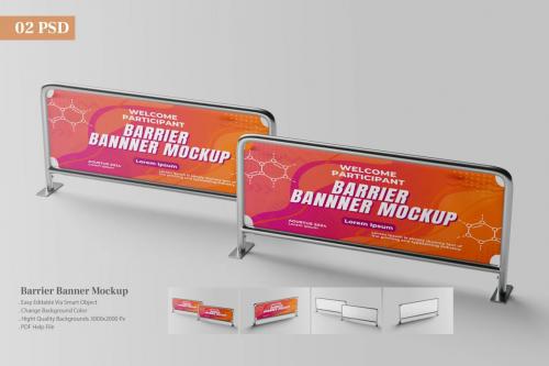 Barrier Banner Mockup