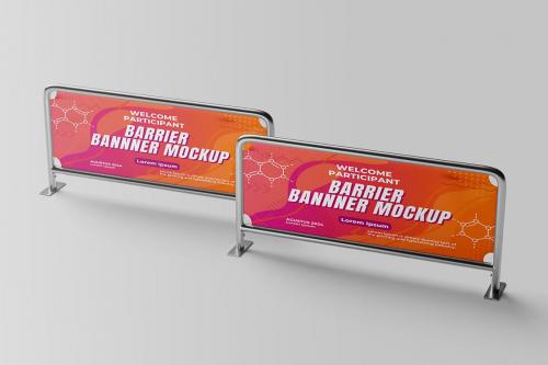 Barrier Banner Mockup