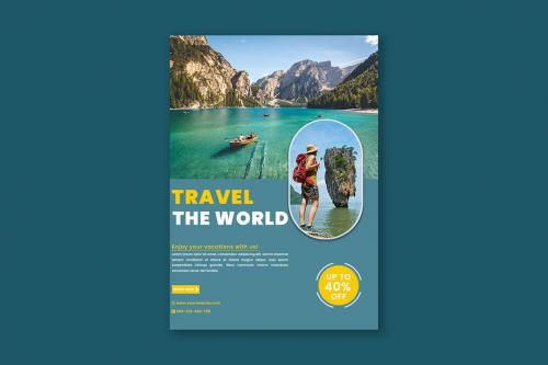 Banner Social Media Travel The World