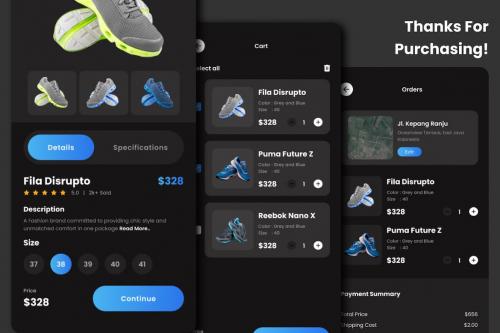 ShoeShack - Sneaker Ecommerce Mobile App