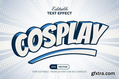 Cosplay Text Effect Comic Style KL3MEPD