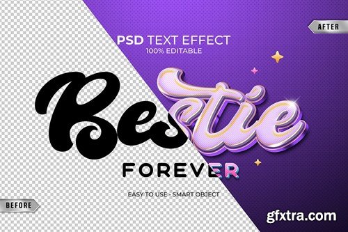 Bestie Forever Text Effect 7M8LMC3