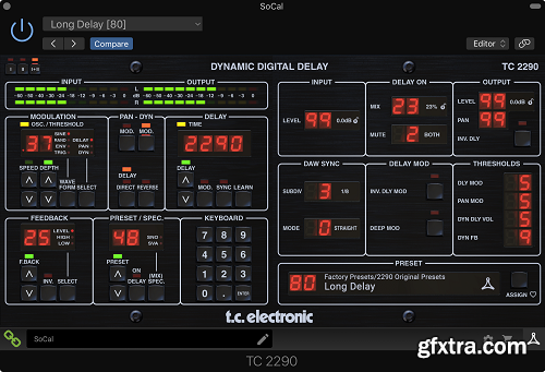 TC Electronic TC2290 NATIVE v2.1.0