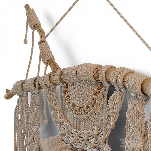 Macrame panels