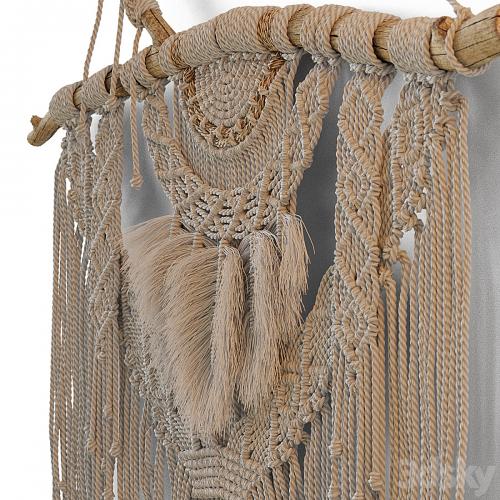 Macrame panels