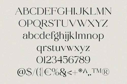 Radiant Charisma - Elegant Serif Family